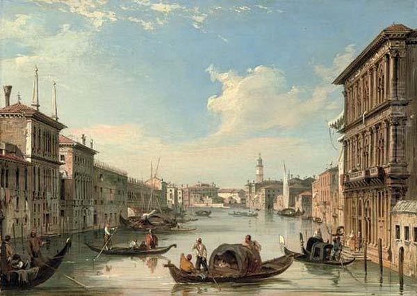 The Grand Canal, Venice Oil Painting by Edward Pritchett