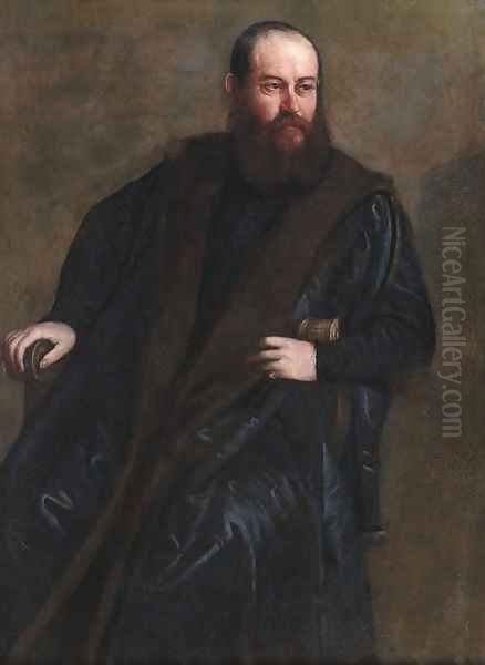 Portrait of a gentleman Oil Painting by Paolo Veronese (Caliari)