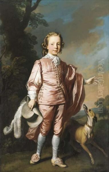 Portrait Of John Prideaux Basset Oil Painting by Allan Ramsay