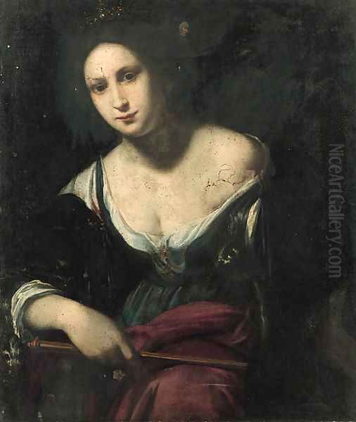 Juno Oil Painting by Benedetto Veli