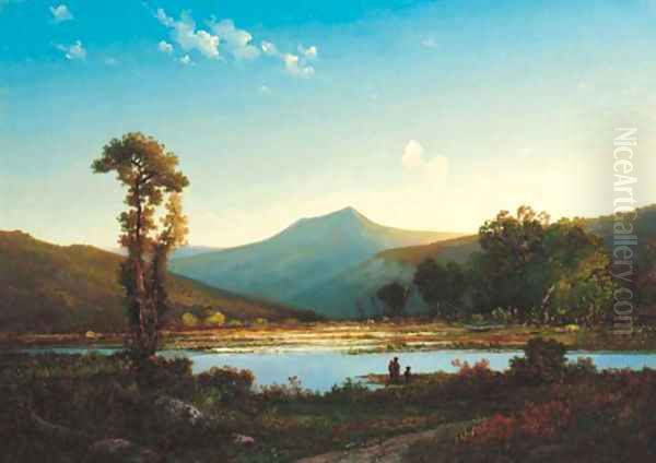 The Ansermine Valley, Brazil Oil Painting by Francois Visconti