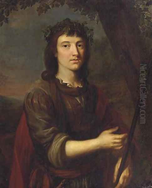 Portrait of a young man Oil Painting by Arie de Vois