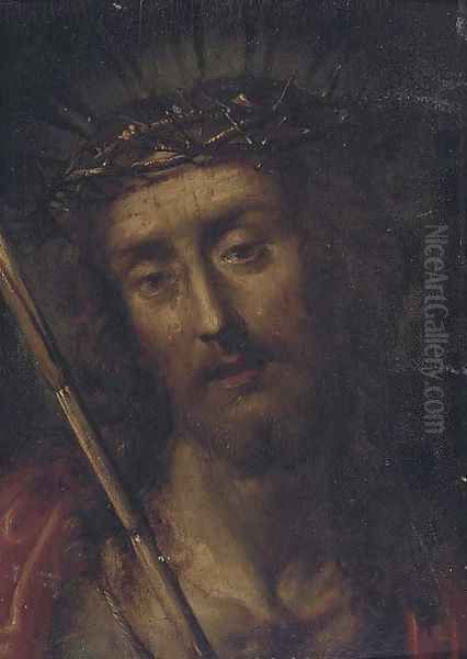 Ecce Homo Oil Painting by Tiziano Vecellio (Titian)