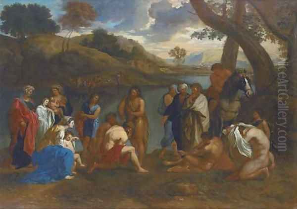 The Baptism of Christ by Tiziano Vecellio (Titian)