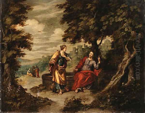 Noli Me Tangere Oil Painting by Simon de Vos