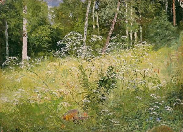 Paisaje Oil Painting by Ivan Shishkin