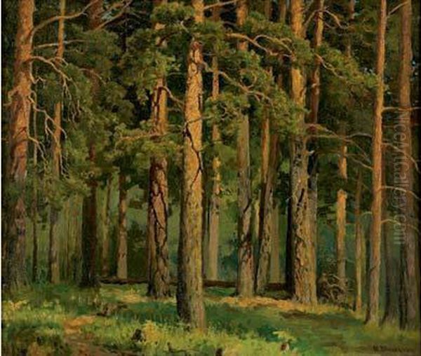 - Oil Painting by Ivan Shishkin