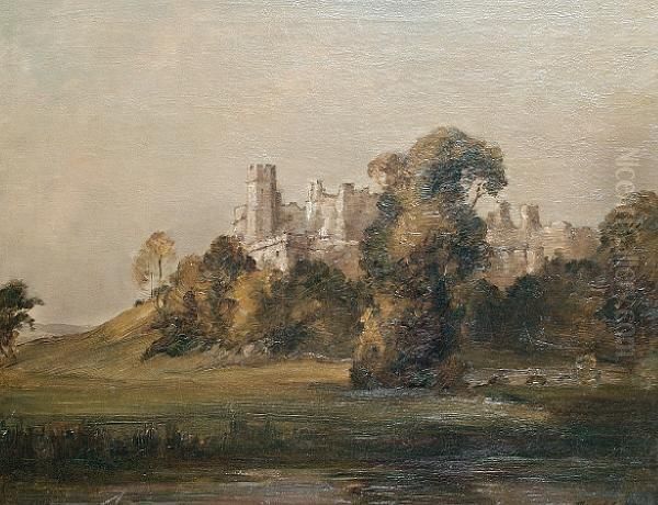 Haddon Hall Oil Painting by James Herbert Snell