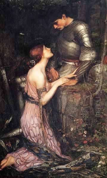 Lamia 1905 Oil Painting by John William Waterhouse