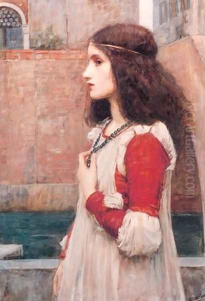 Juliet 1898 Oil Painting by John William Waterhouse