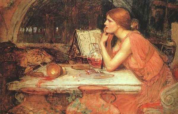 Circe (The Sorceress) 1911 Oil Painting by John William Waterhouse