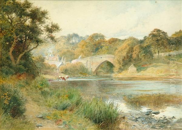 'brig O'balgownie' Oil Painting by Arthur Claude Strachan