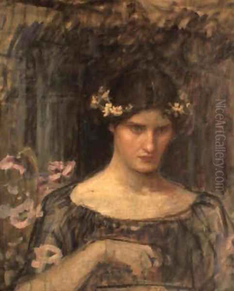 Sketch for Medea 1906-07 Oil Painting by John William Waterhouse