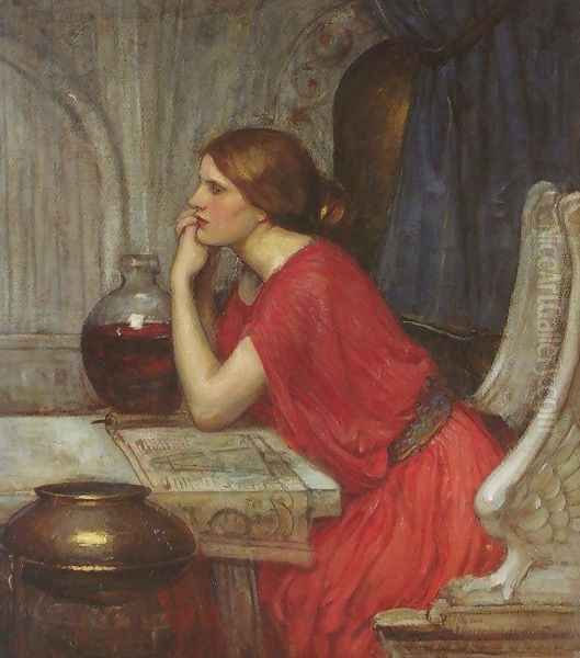 Circe 1911 Oil Painting by John William Waterhouse