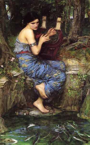 The Charmer 1911 Oil Painting by John William Waterhouse