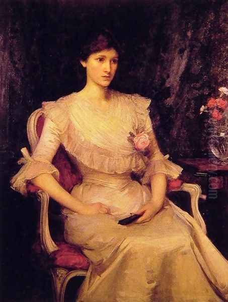 Miss Margaret Henderson 1900 Oil Painting by John William Waterhouse