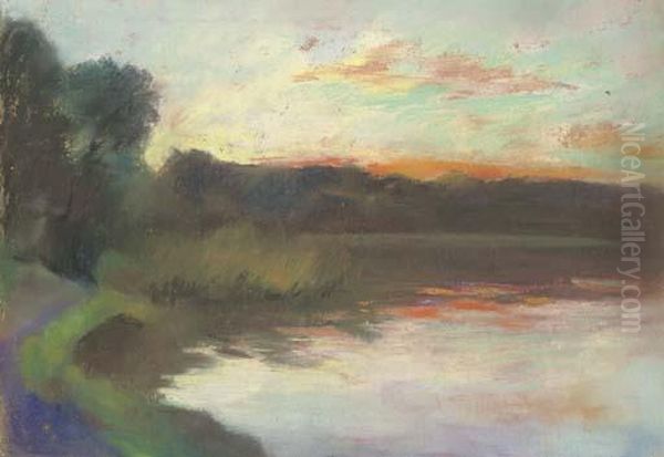 Landscape Oil Painting by Lesser Ury