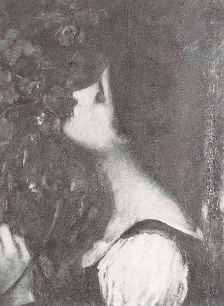 Study for The Soul of the Rose Oil Painting by John William Waterhouse