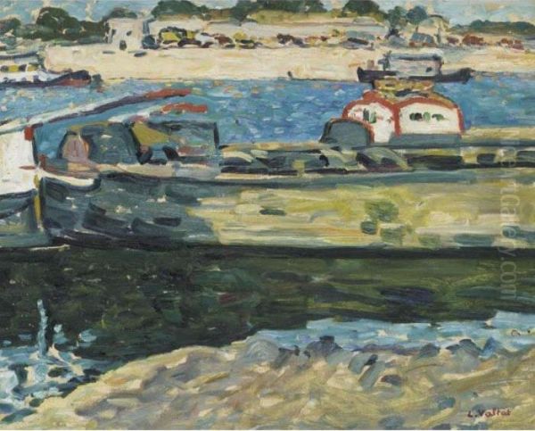 Les Peniches Oil Painting by Louis Valtat