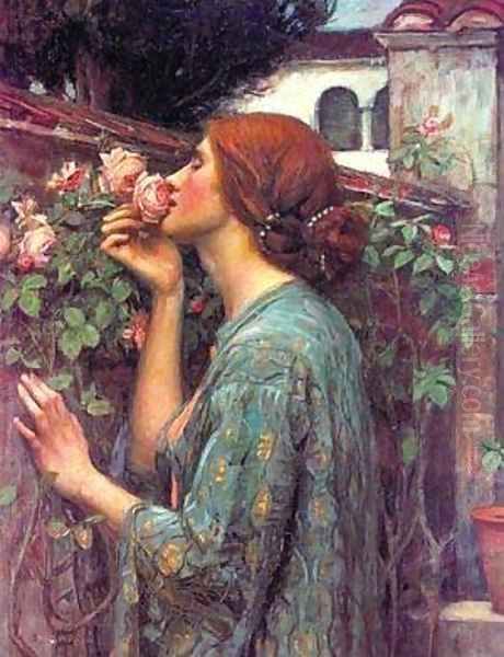 My Sweet Rose Oil Painting by John William Waterhouse