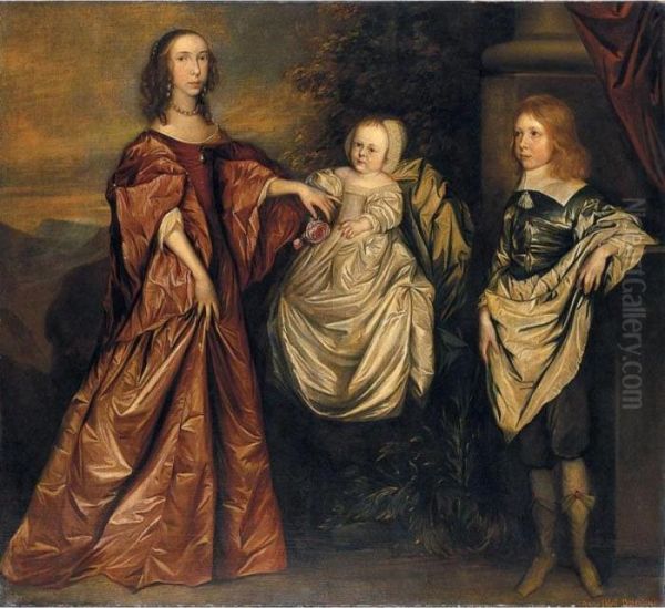 Ritratto Di Famiglia Oil Painting by Sir Anthony Van Dyck