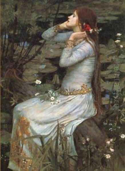 Ophelia2 Oil Painting by John William Waterhouse