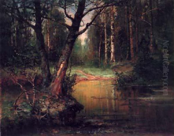 Youli Oil Painting by Iulii Iul'evich (Julius) Klever