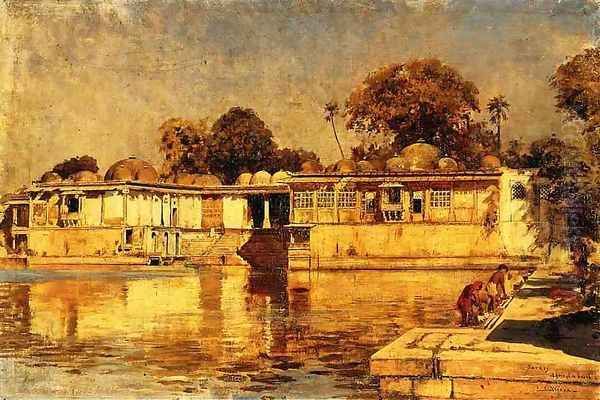 Sarkeh, Ahmedabad, India Oil Painting by Edwin Lord Weeks