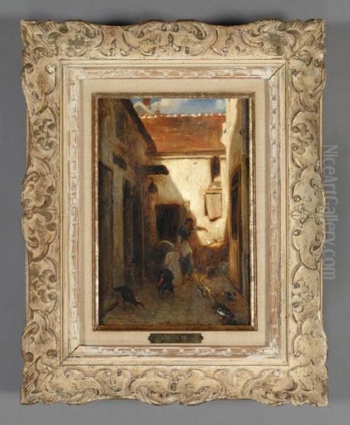 Pasto Degli Animali Oil Painting by Richard Westall