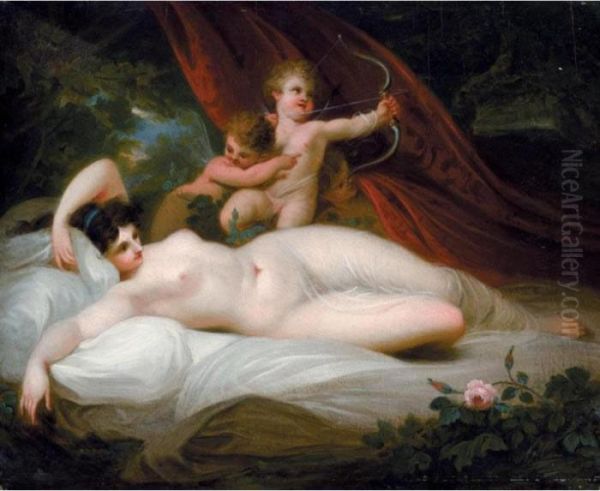 The Power Of Venus Oil Painting by Richard Westall