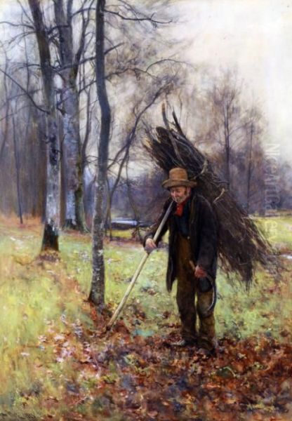 The Scavenger Of The Woods Oil Painting by John White