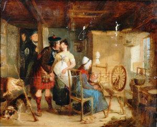 The Hunters Return Oil Painting by Sir David Wilkie