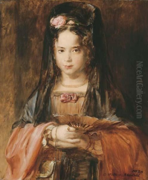 The Spanish Girl Oil Painting by Sir David Wilkie