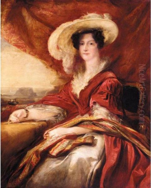 Portrait Of Mary Ferguson Oil Painting by Sir David Wilkie