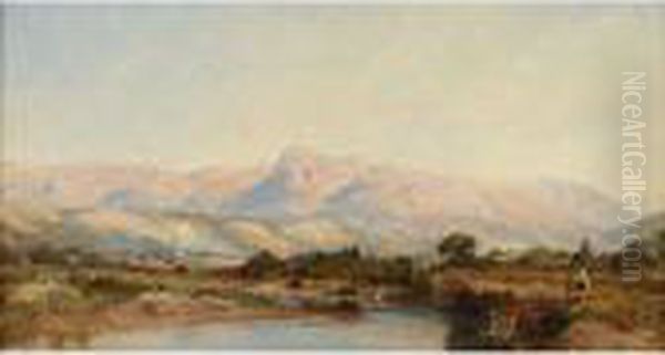 Paysage Du Midi Oil Painting by Felix Ziem