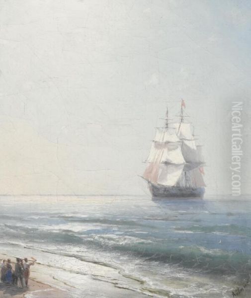 Crimea Oil Painting by Ivan Konstantinovich Aivazovsky