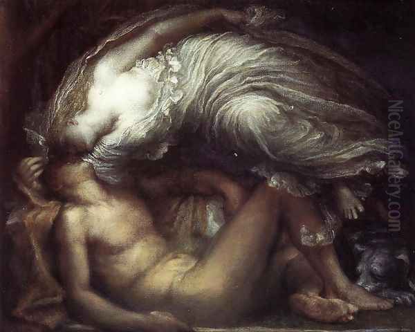 Endymion Oil Painting by George Frederick Watts