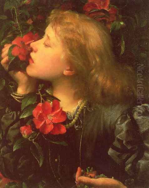 Choosing Oil Painting by George Frederick Watts