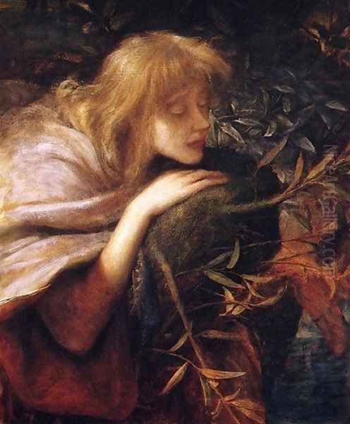 Ophelia Oil Painting by George Frederick Watts