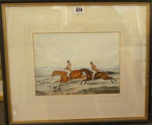 Hunting Scenes Oil Painting by Henry Thomas Alken