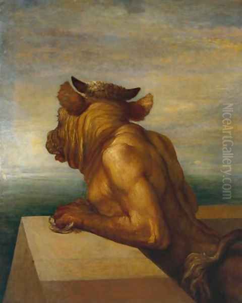 The Minotaur Oil Painting by George Frederick Watts