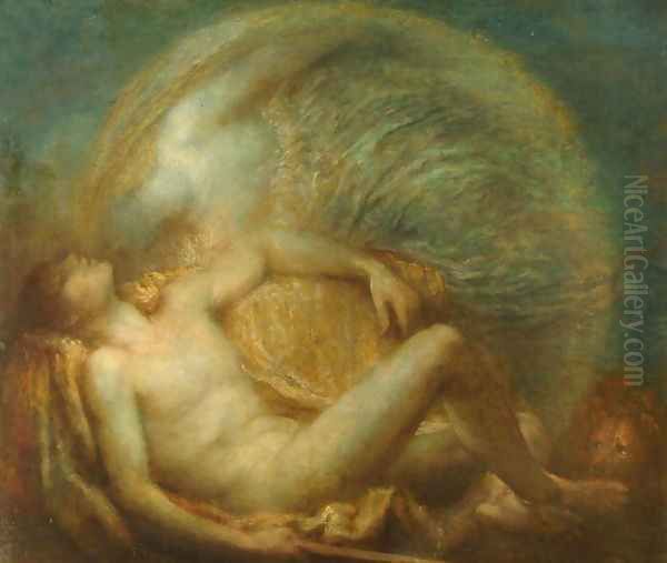 Endymion, 1903 Oil Painting by George Frederick Watts