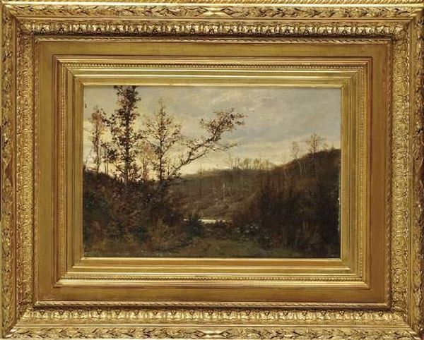 Paysage D'automne Oil Painting by Auguste Allonge