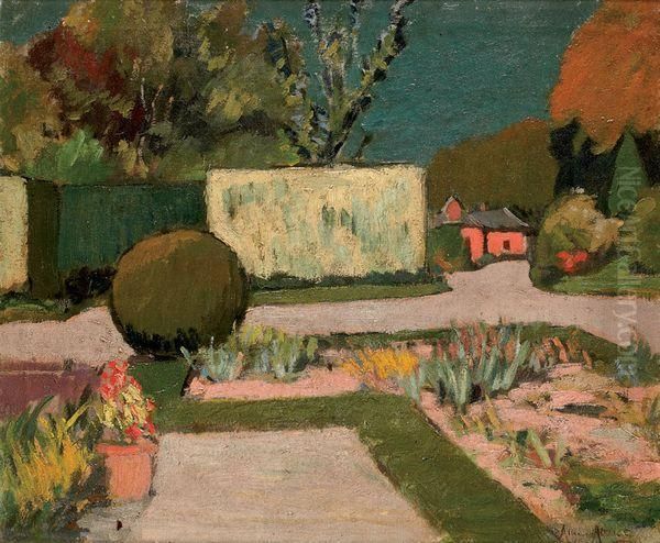 Le Jardin Fleuri Oil Painting by Alexander Altmann