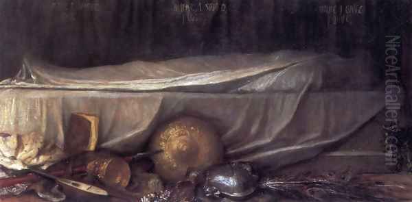 Sic Transit Gloria Mundi Oil Painting by George Frederick Watts