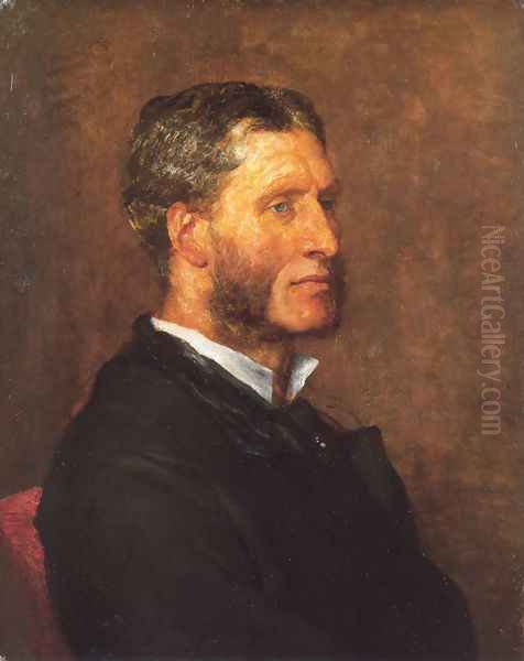 Matthew Arnold Oil Painting by George Frederick Watts