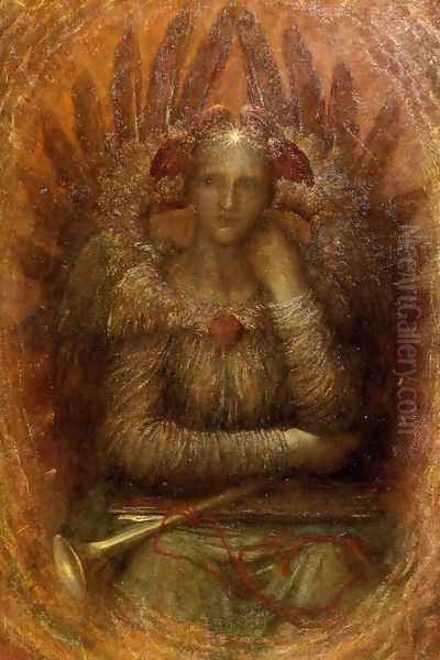 Dweller in the Innermost 1885-86 Oil Painting by George Frederick Watts