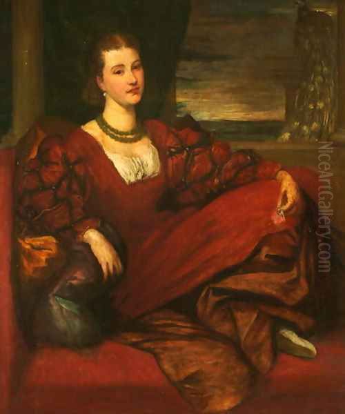 Countess of Kenmare Oil Painting by George Frederick Watts