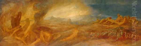 Chaos, c.1875 Oil Painting by George Frederick Watts