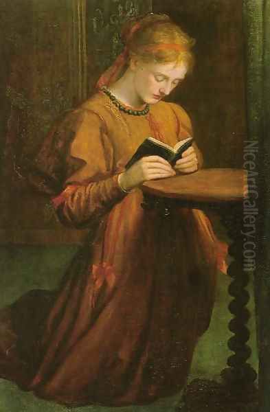 May Prinsep (or Preyer) Oil Painting by George Frederick Watts